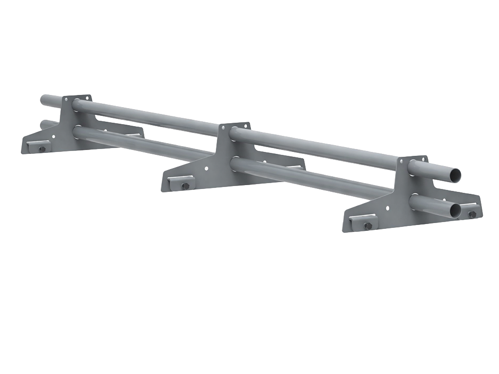 Pisko 2-putkinen lumieste asennettuna